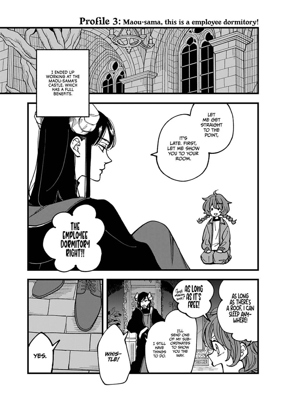 Maou-sama, Kekkon desu! Chapter 3: Maou-sama, this is an employee dormitory! - Page 1