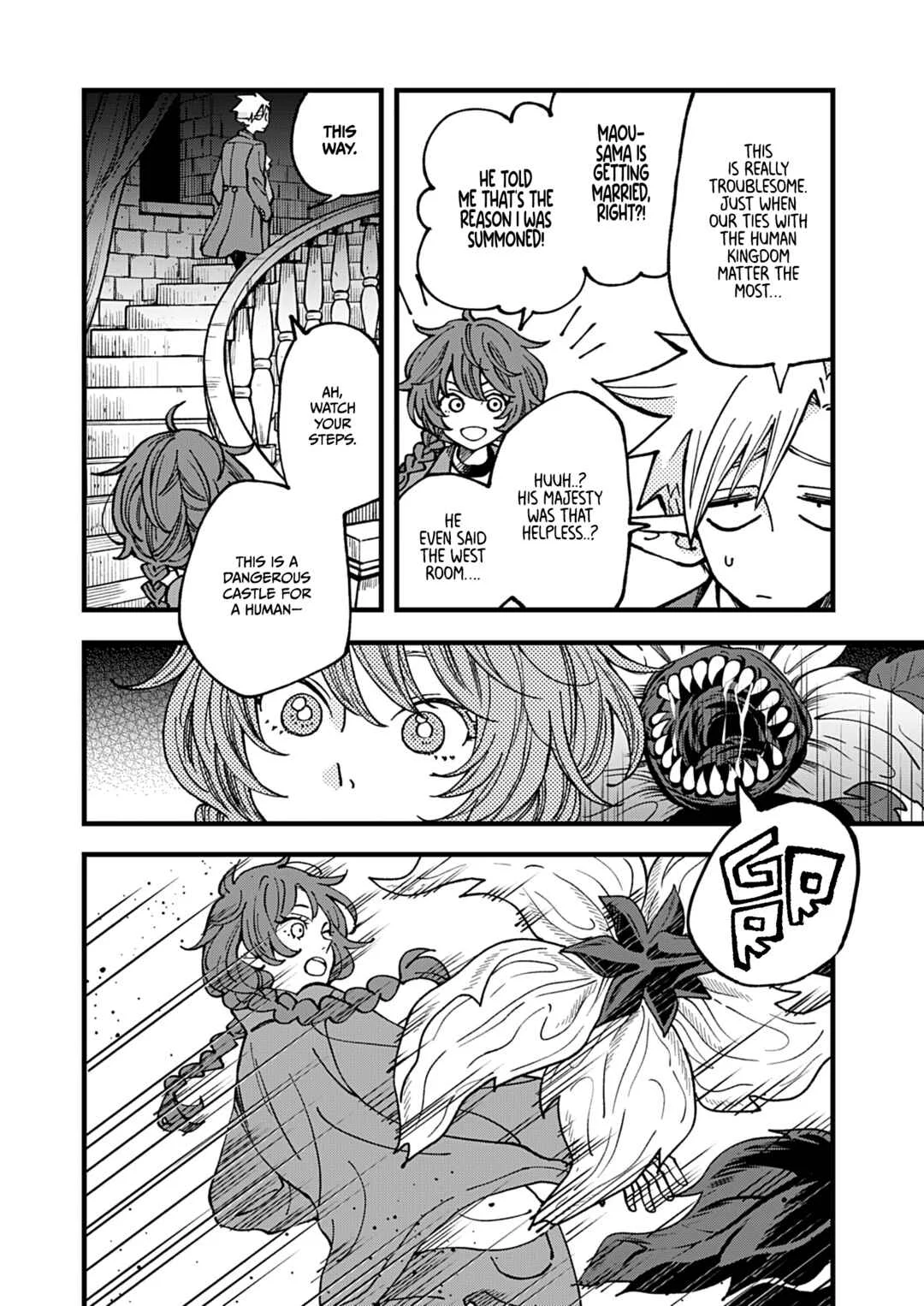 Maou-sama, Kekkon desu! Chapter 3: Maou-sama, this is an employee dormitory! - Page 4