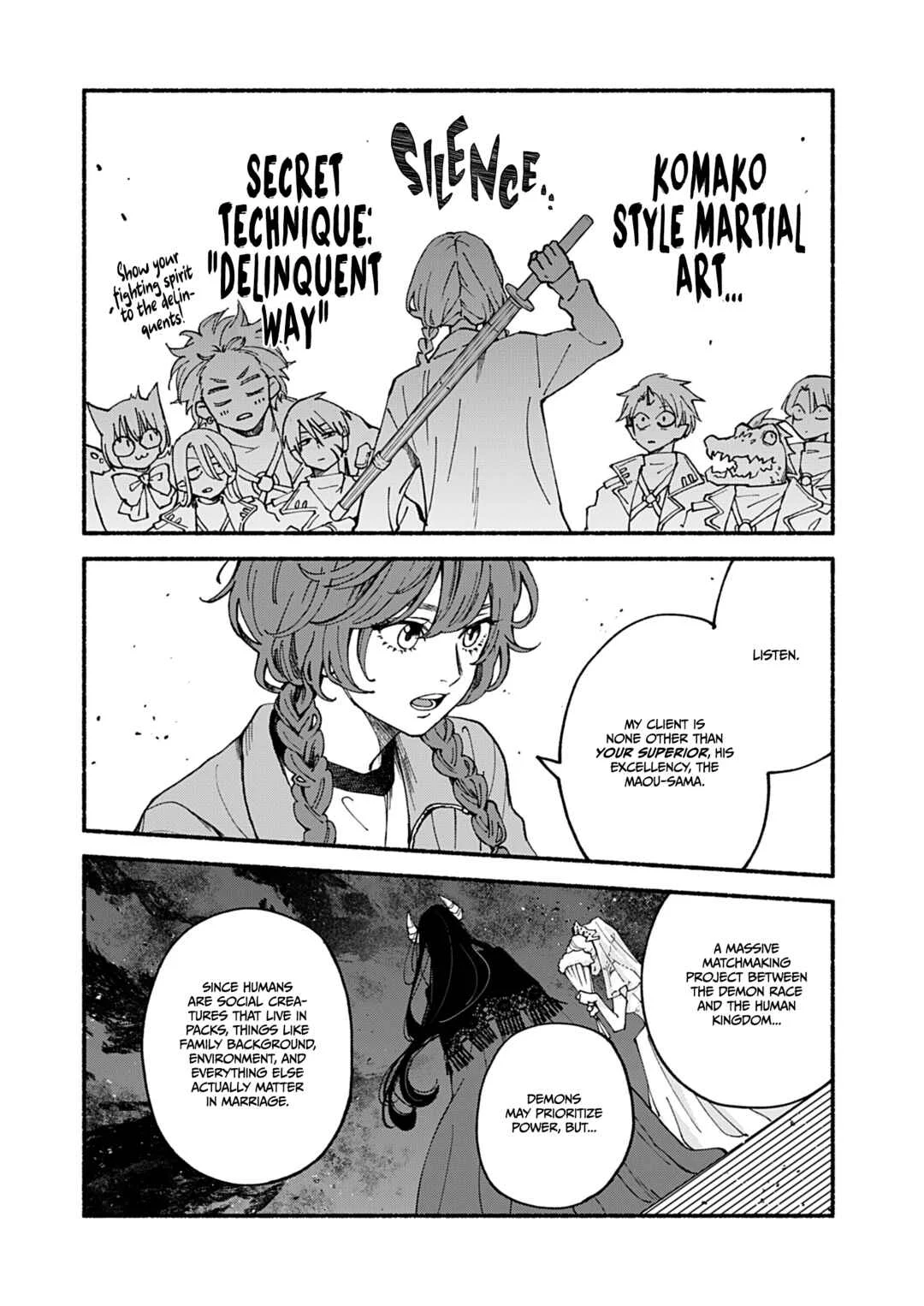 Maou-sama, Kekkon desu! Chapter 5: Maou-sama, it's time for a seminar! - Page 6