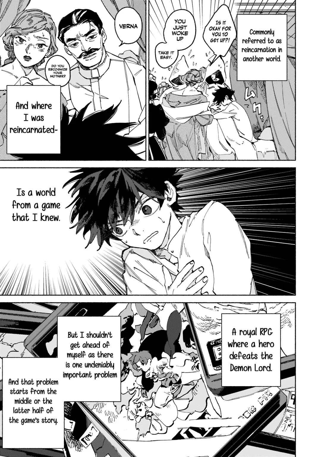 Maou to Yuusha no Tatakai no Ura de Chapter 1 - Page 14