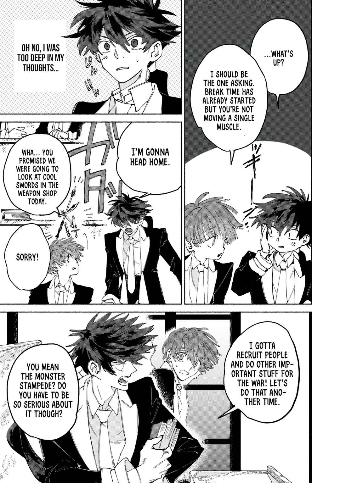 Maou to Yuusha no Tatakai no Ura de Chapter 2: The Battle That Happened In The Rampage Of The Monsters - Page 10