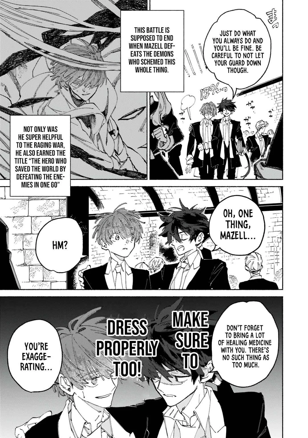 Maou to Yuusha no Tatakai no Ura de Chapter 2: The Battle That Happened In The Rampage Of The Monsters - Page 12