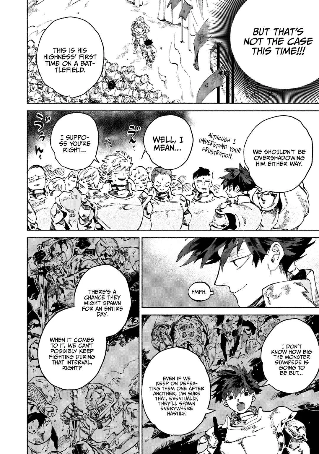 Maou to Yuusha no Tatakai no Ura de Chapter 3: Monster Stampede 2 - Page 5