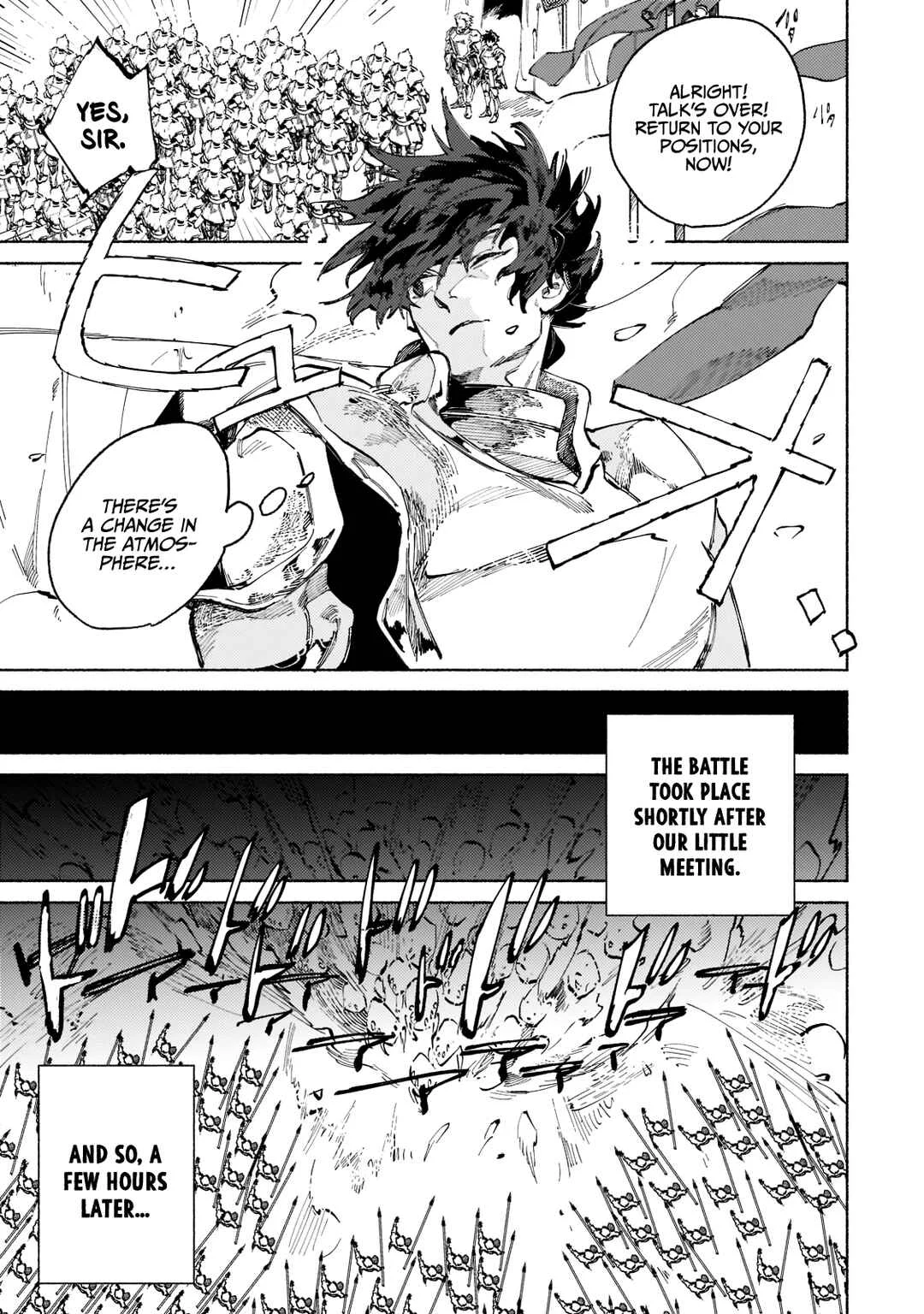 Maou to Yuusha no Tatakai no Ura de Chapter 3: Monster Stampede 2 - Page 8