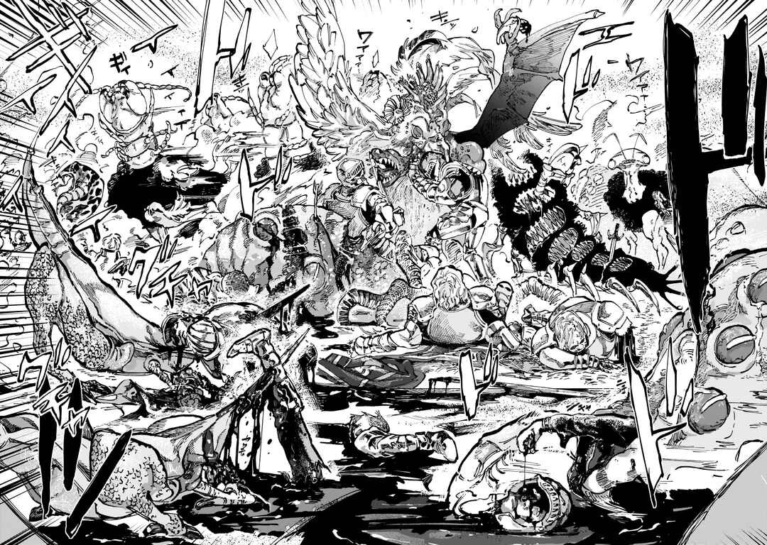 Maou to Yuusha no Tatakai no Ura de Chapter 3: Monster Stampede 2 - Page 9