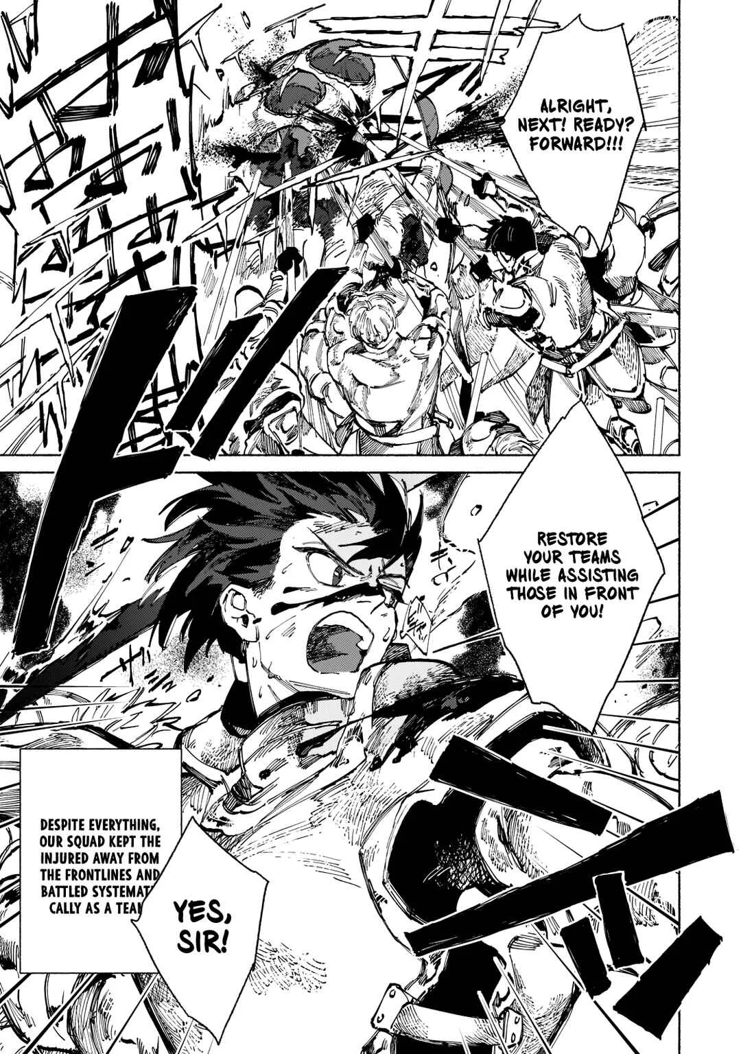 Maou to Yuusha no Tatakai no Ura de Chapter 3: Monster Stampede 2 - Page 11