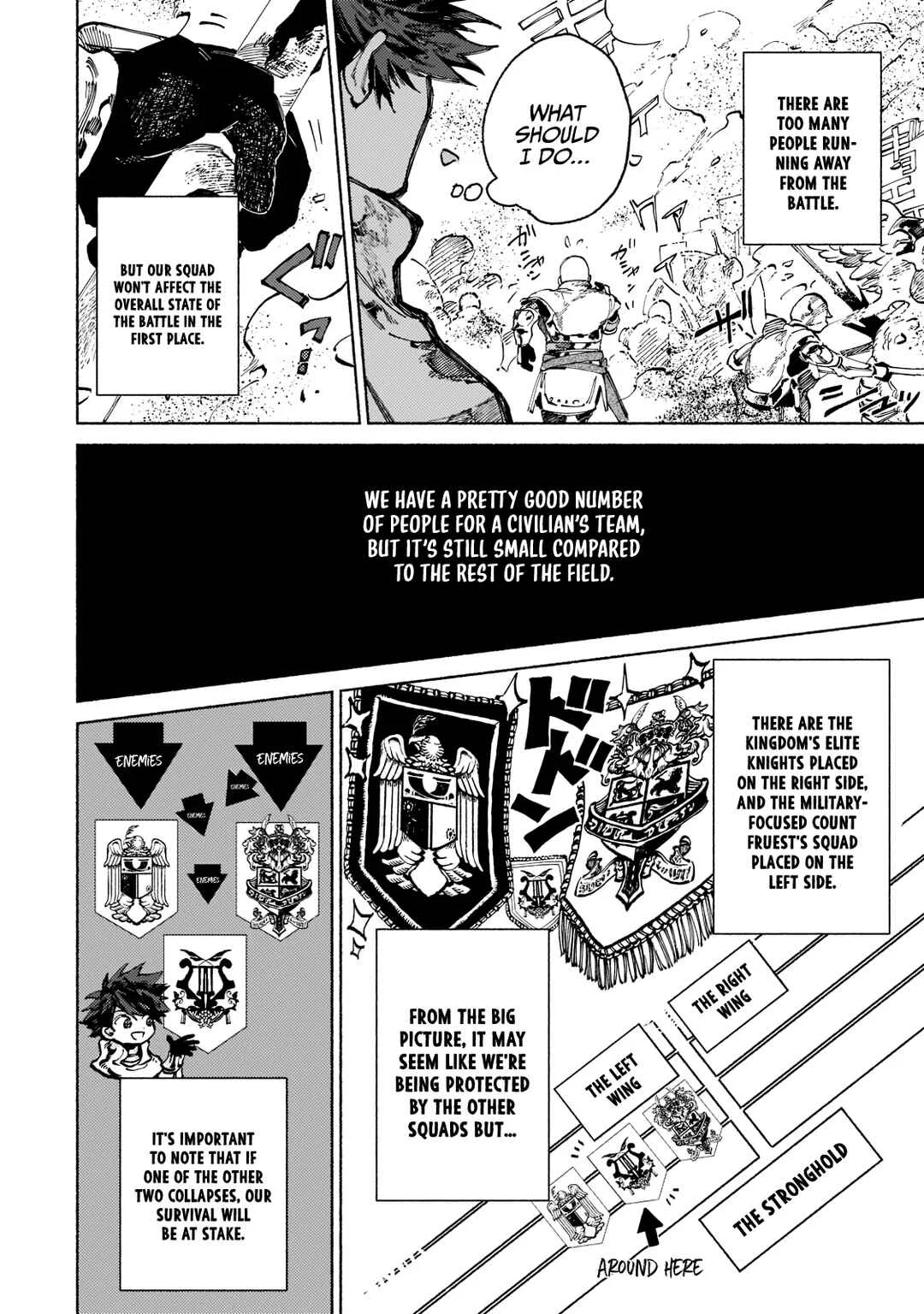Maou to Yuusha no Tatakai no Ura de Chapter 3: Monster Stampede 2 - Page 14