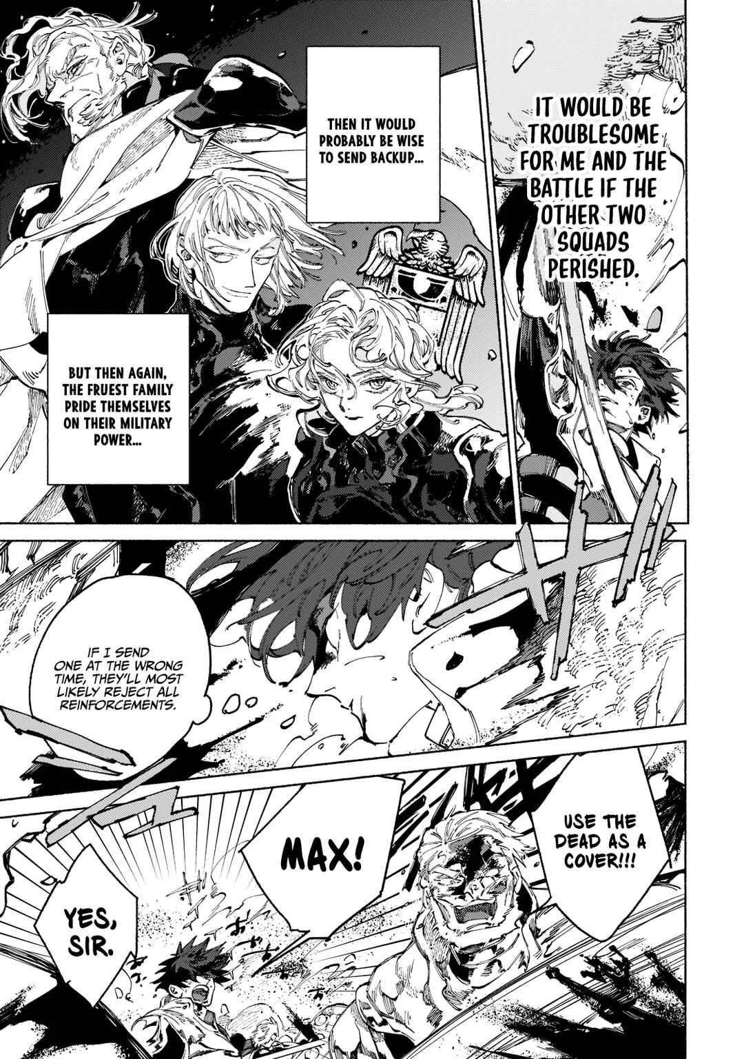 Maou to Yuusha no Tatakai no Ura de Chapter 3: Monster Stampede 2 - Page 15
