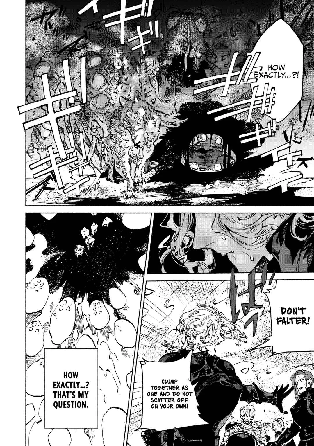 Maou to Yuusha no Tatakai no Ura de Chapter 3: Monster Stampede 2 - Page 28