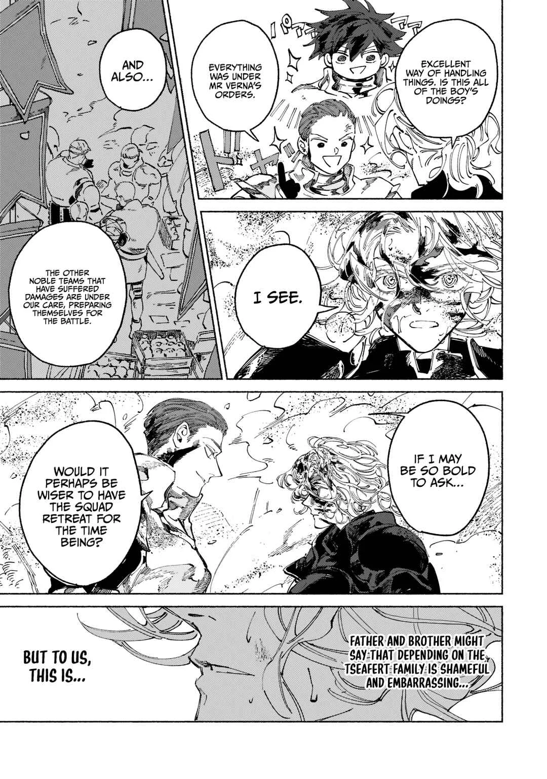 Maou to Yuusha no Tatakai no Ura de Chapter 3: Monster Stampede 2 - Page 33