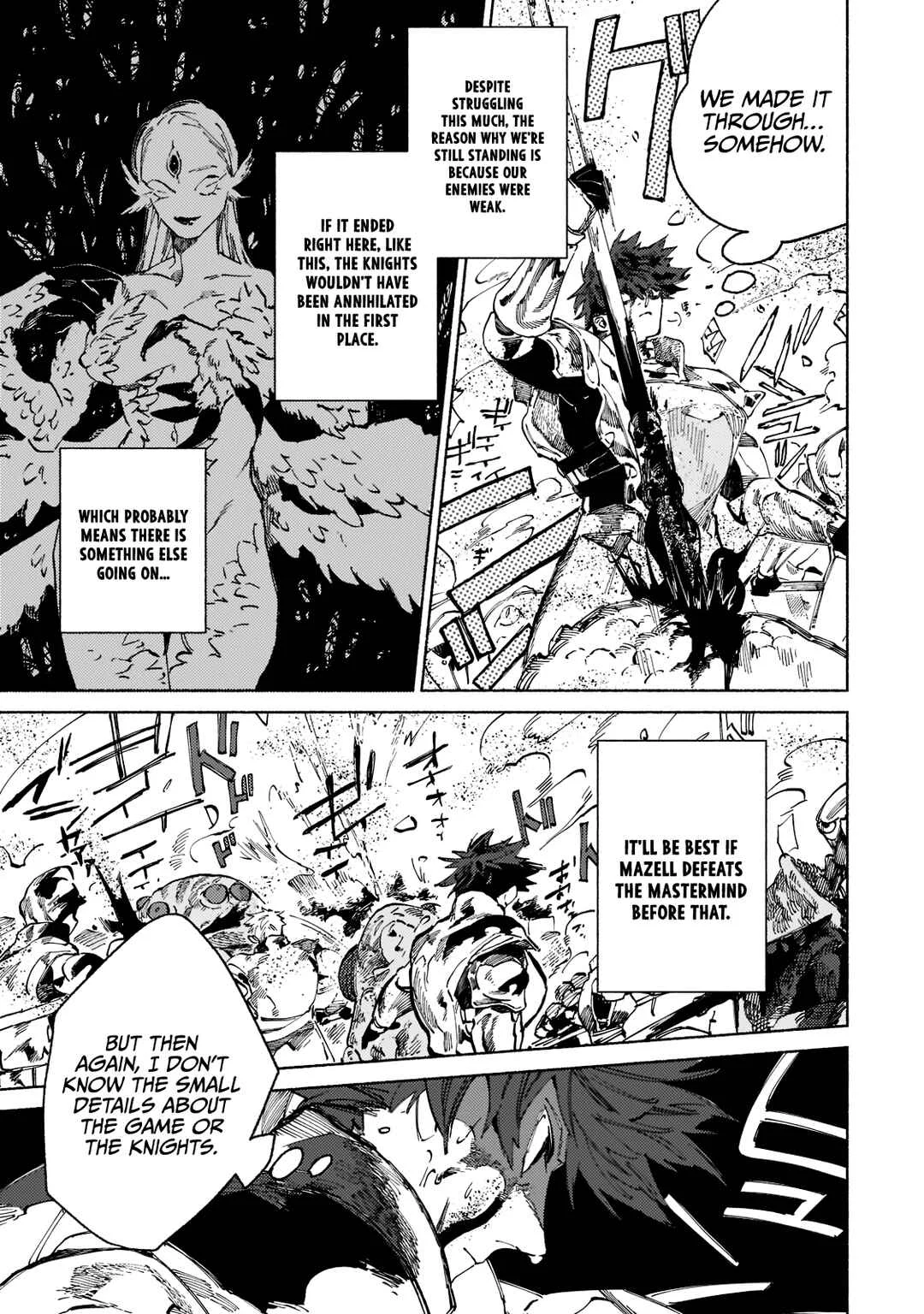 Maou to Yuusha no Tatakai no Ura de Chapter 3: Monster Stampede 2 - Page 35