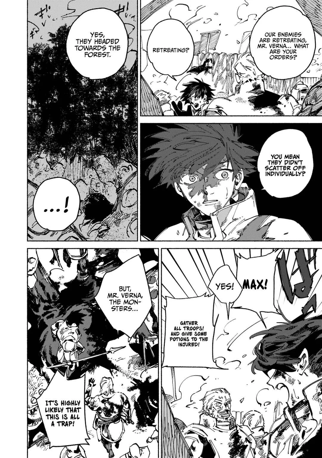 Maou to Yuusha no Tatakai no Ura de Chapter 4: Monster Stampede 3 - Page 3