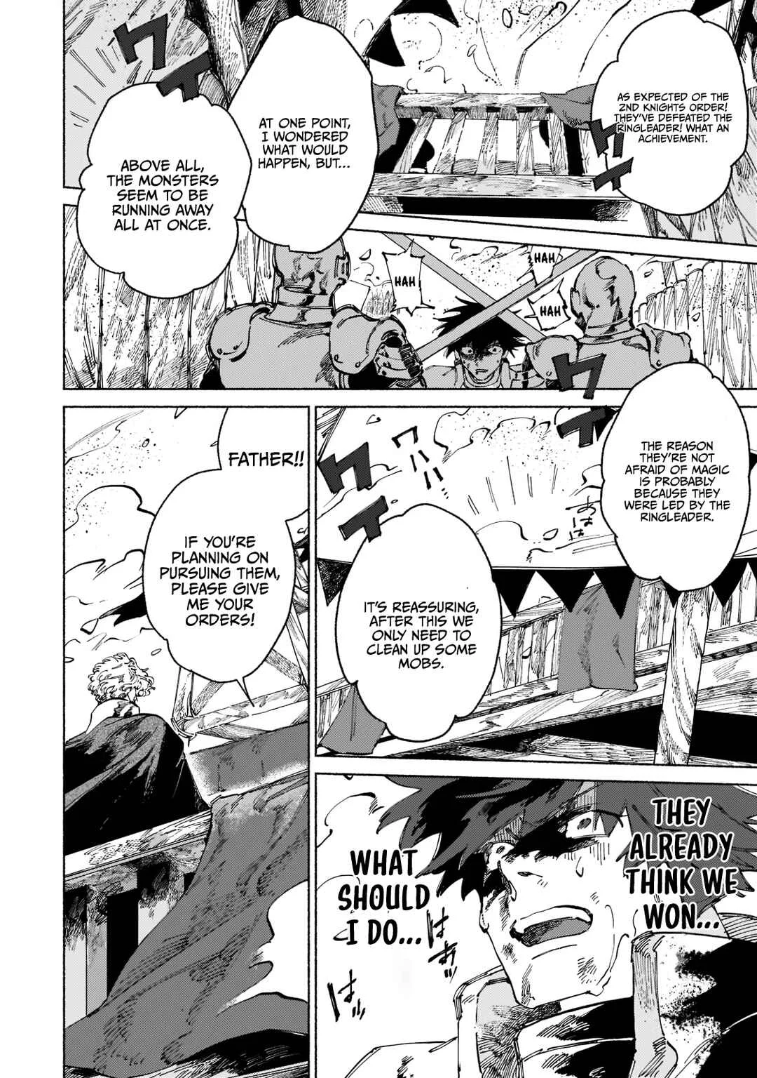 Maou to Yuusha no Tatakai no Ura de Chapter 4: Monster Stampede 3 - Page 7