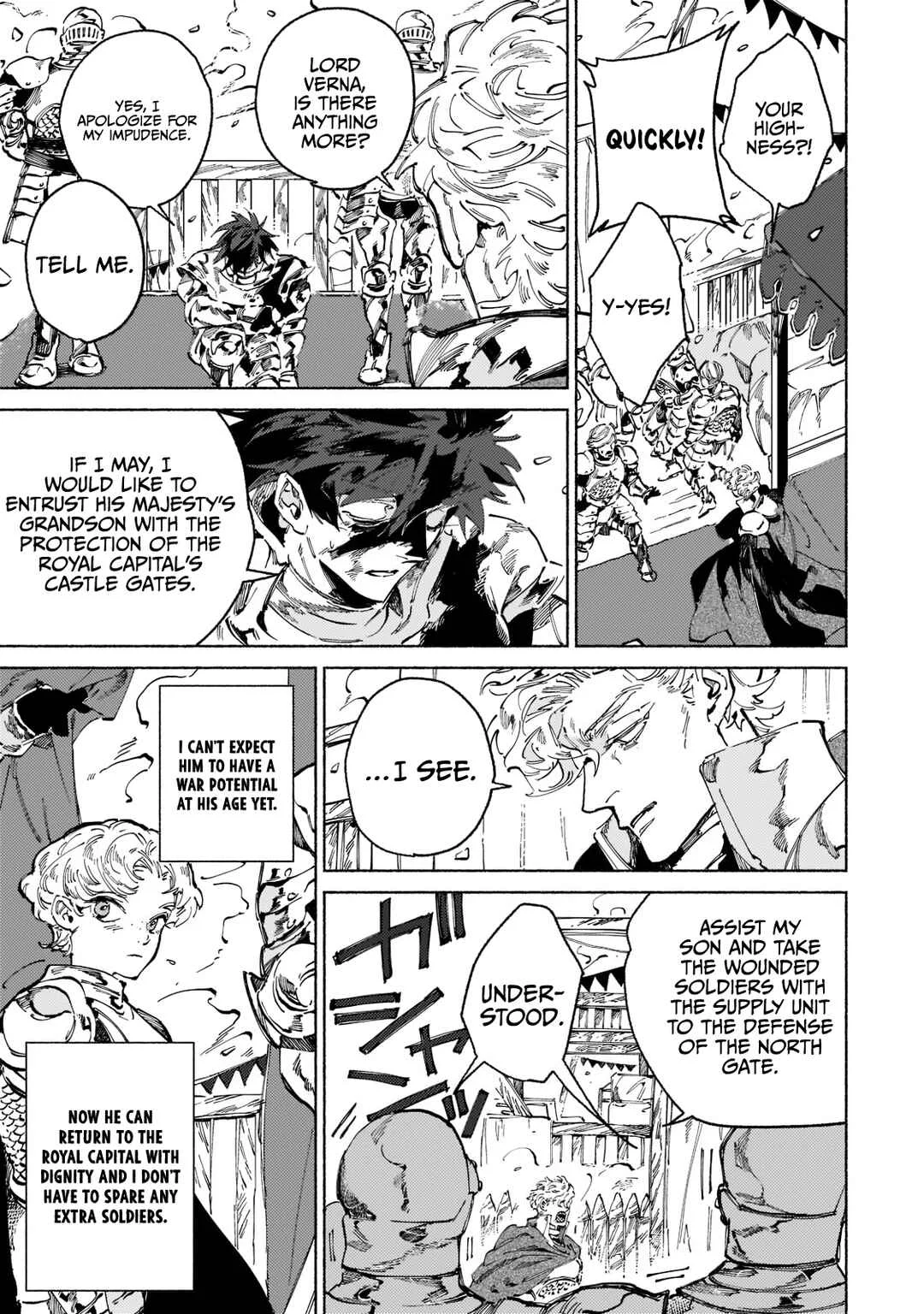 Maou to Yuusha no Tatakai no Ura de Chapter 4: Monster Stampede 3 - Page 16