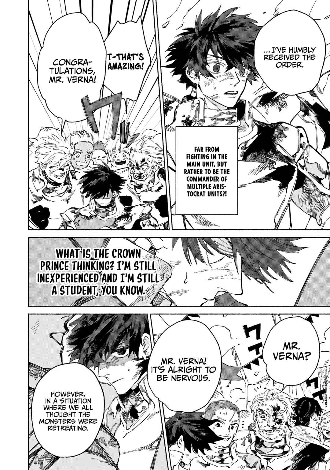 Maou to Yuusha no Tatakai no Ura de Chapter 4: Monster Stampede 3 - Page 25