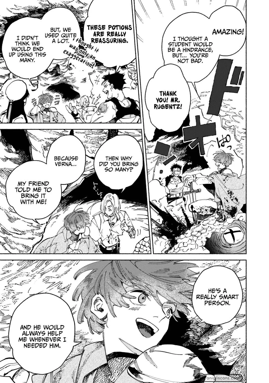 Maou to Yuusha no Tatakai no Ura de Chapter 4: Monster Stampede 3 - Page 30