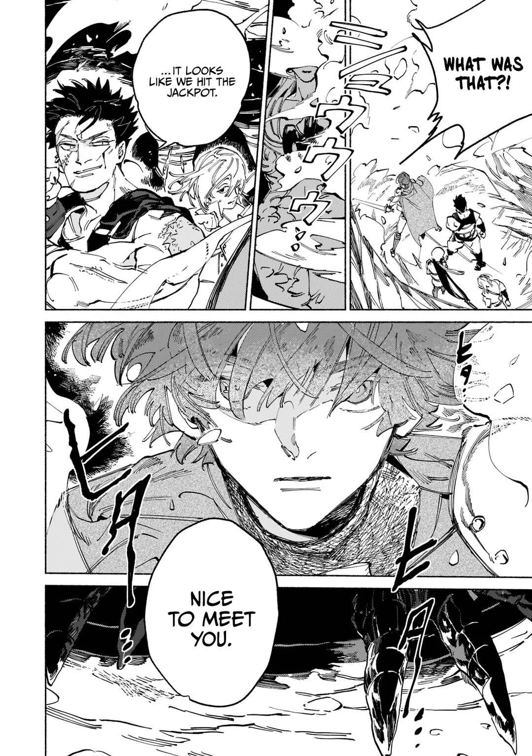 Maou to Yuusha no Tatakai no Ura de Chapter 4: Monster Stampede 3 - Page 33