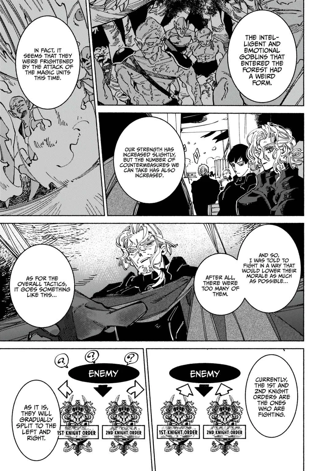 Maou to Yuusha no Tatakai no Ura de Chapter 5: Monster Stampede 4 - Page 12