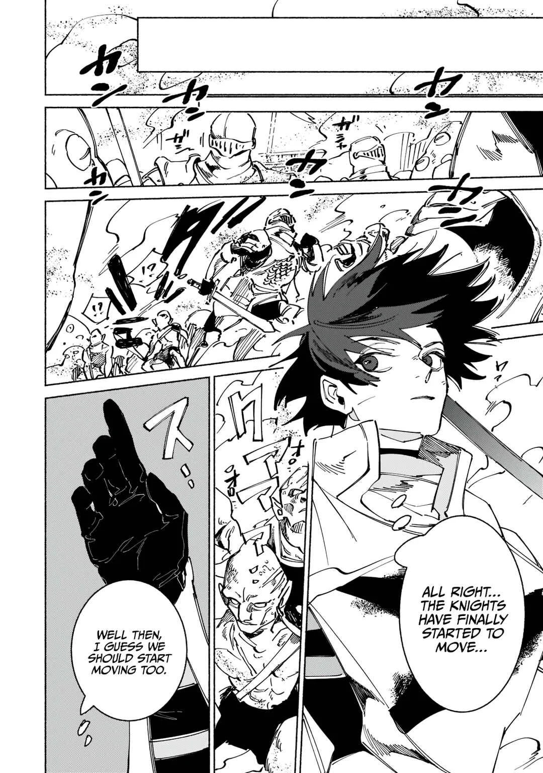 Maou to Yuusha no Tatakai no Ura de Chapter 5: Monster Stampede 4 - Page 17
