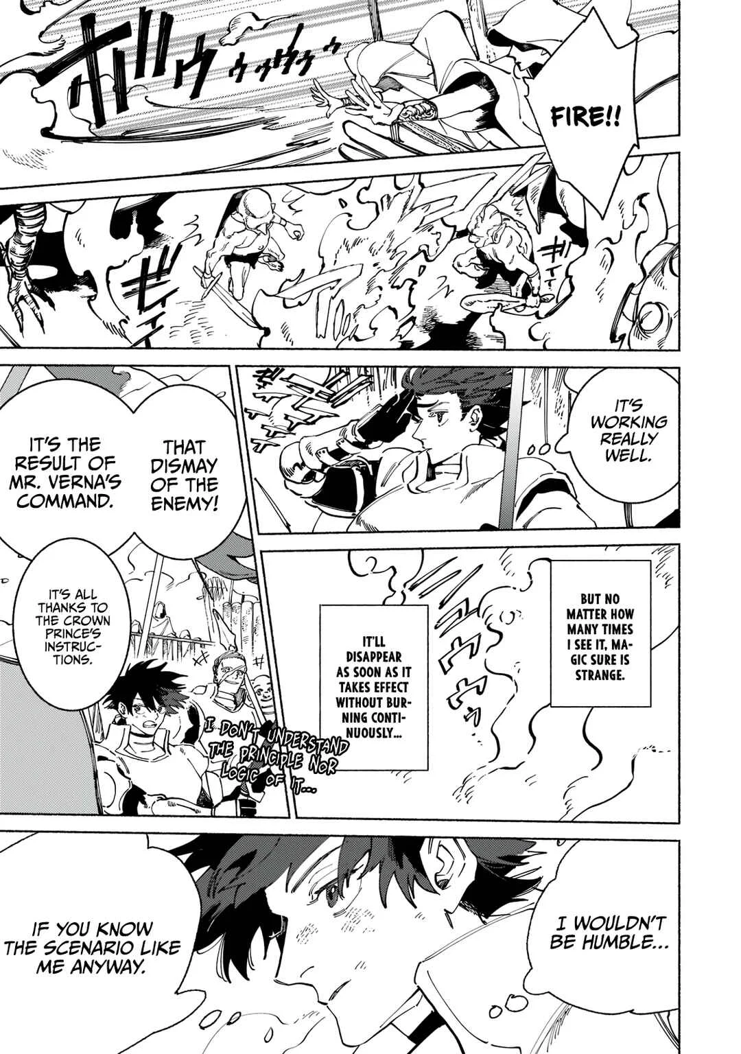 Maou to Yuusha no Tatakai no Ura de Chapter 5: Monster Stampede 4 - Page 20