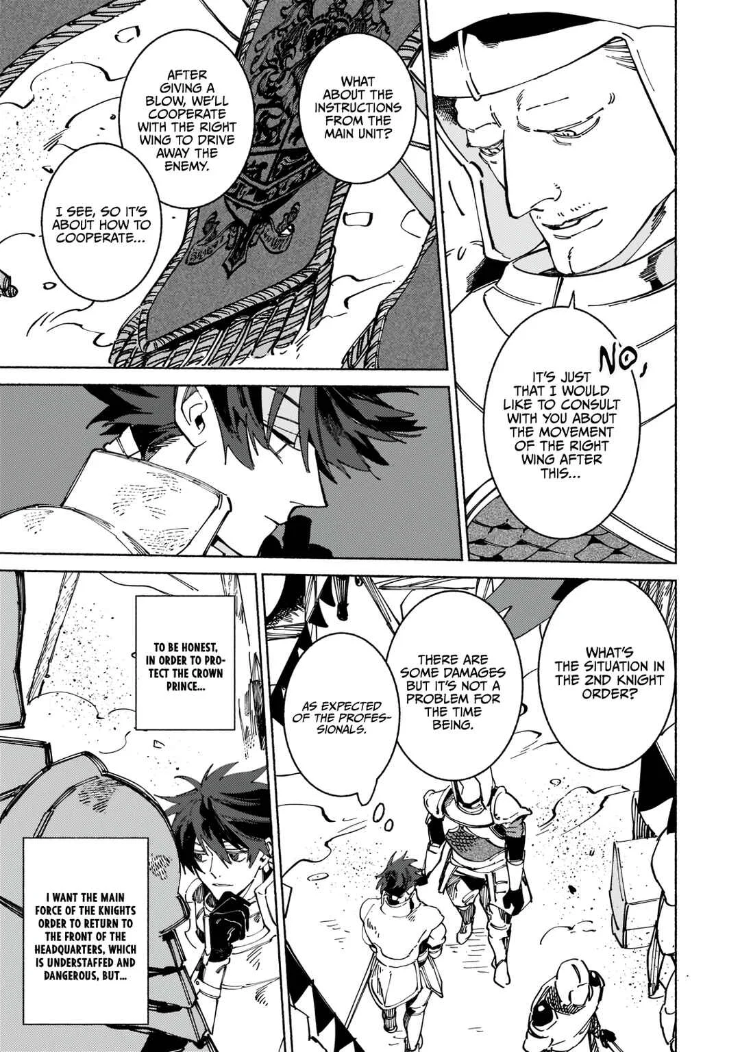 Maou to Yuusha no Tatakai no Ura de Chapter 5: Monster Stampede 4 - Page 22