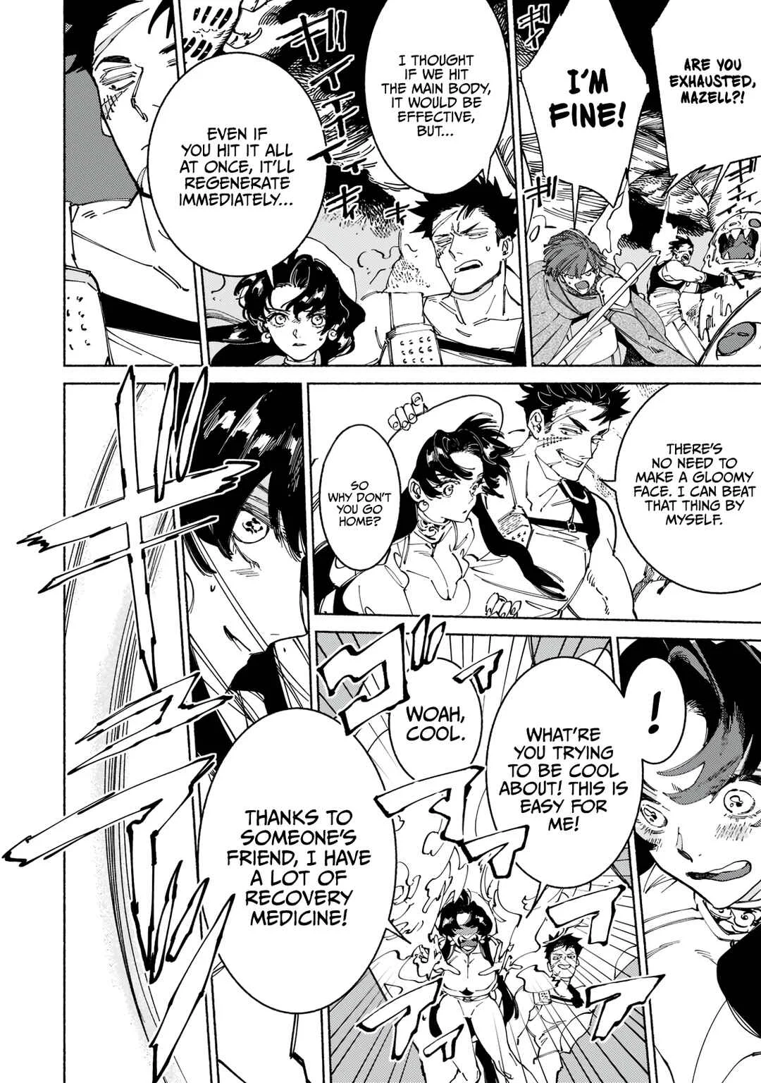 Maou to Yuusha no Tatakai no Ura de Chapter 5: Monster Stampede 4 - Page 33