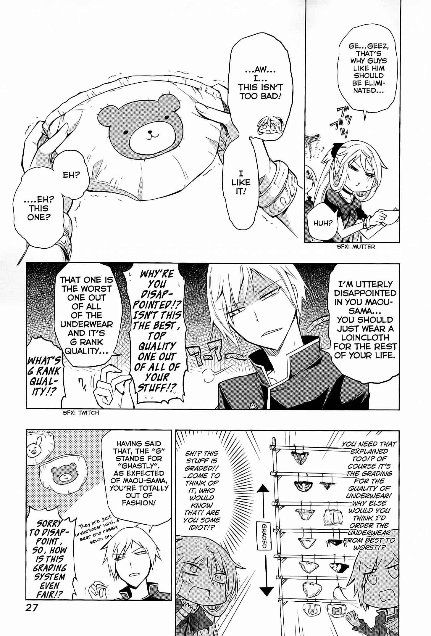 Maousama Chotto Sore Totte!! Chapter 1: Rainbow Darkness - Page 12