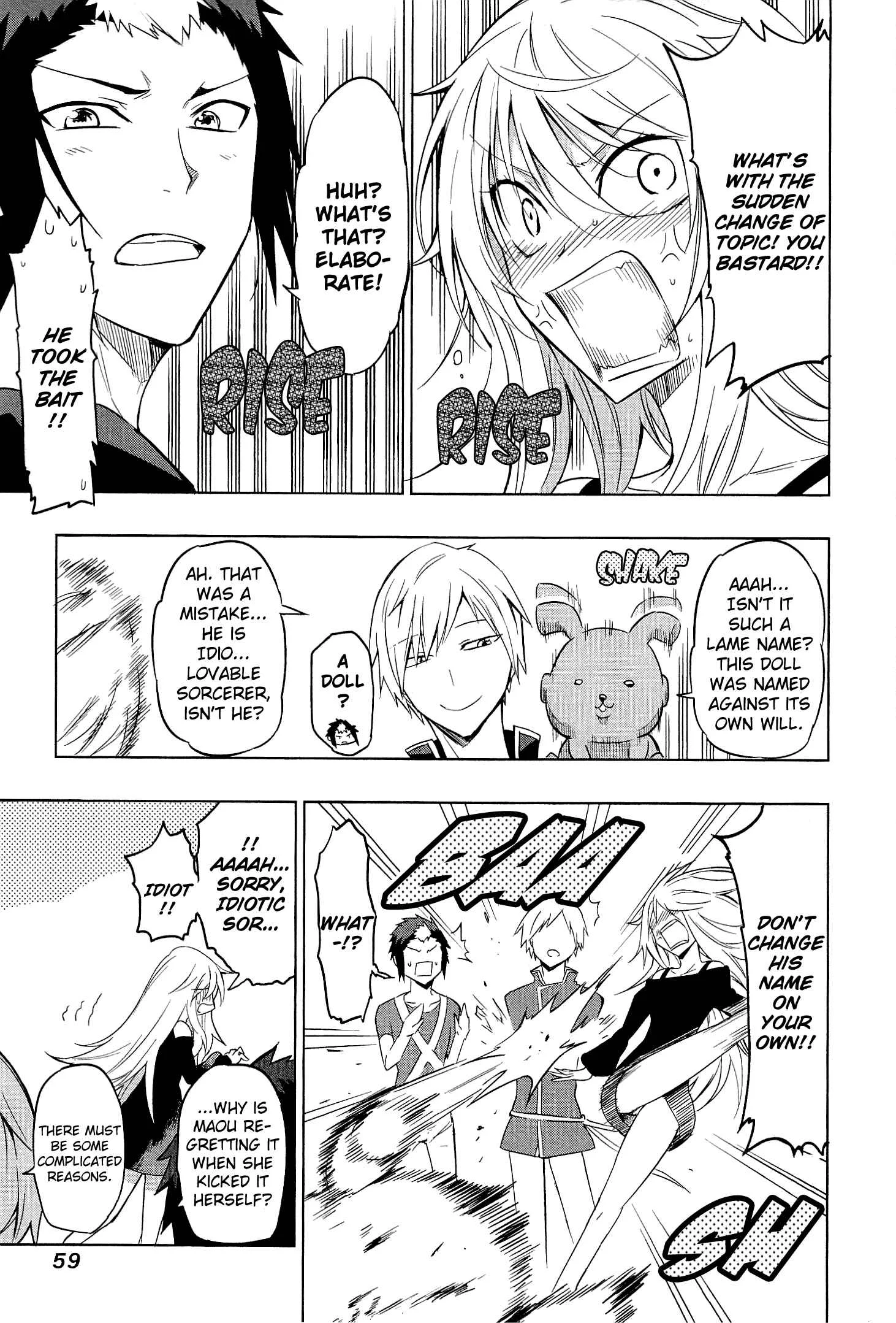 Maousama Chotto Sore Totte!! Chapter 3: Burning Phantom - Page 7