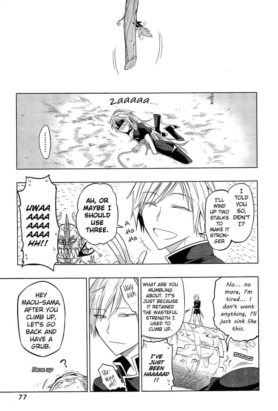Maousama Chotto Sore Totte!! Chapter 4: A Waste of Paper - Page 14