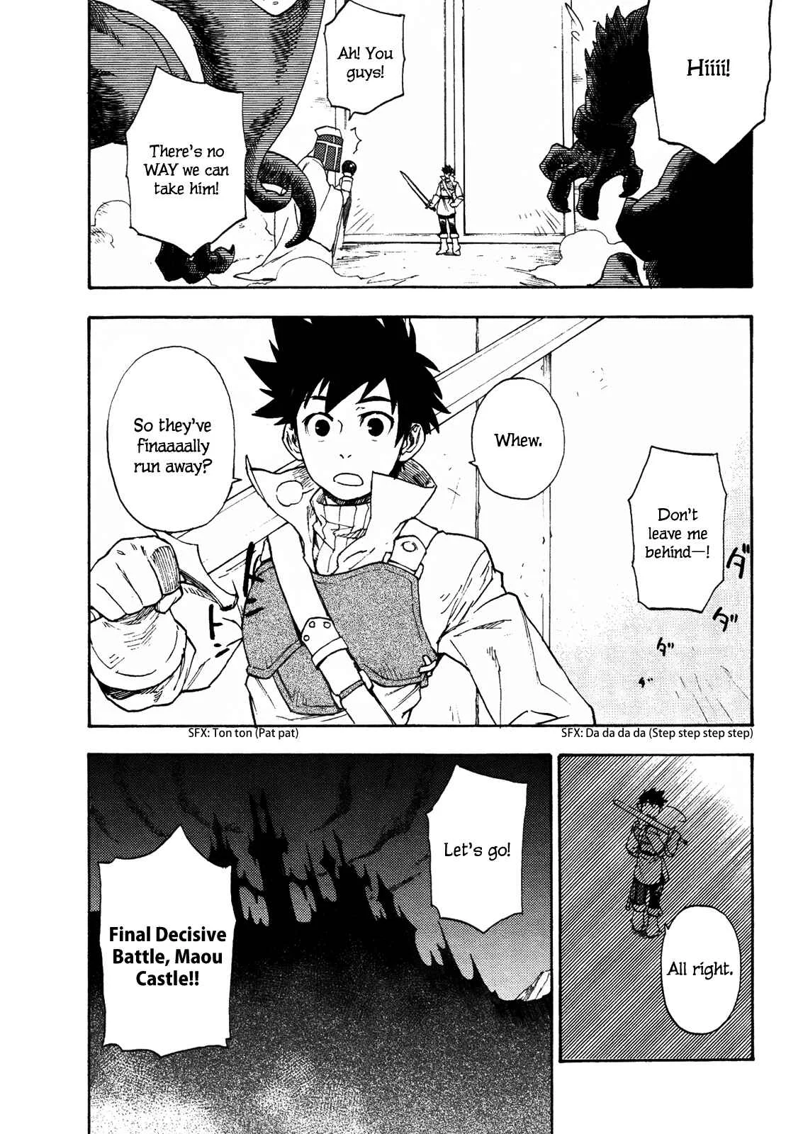 Maoyuu Maou Yuusha Chapter 1: 「Become One of My Own, Yuusha!」 「I Refuse!」 - Page 14