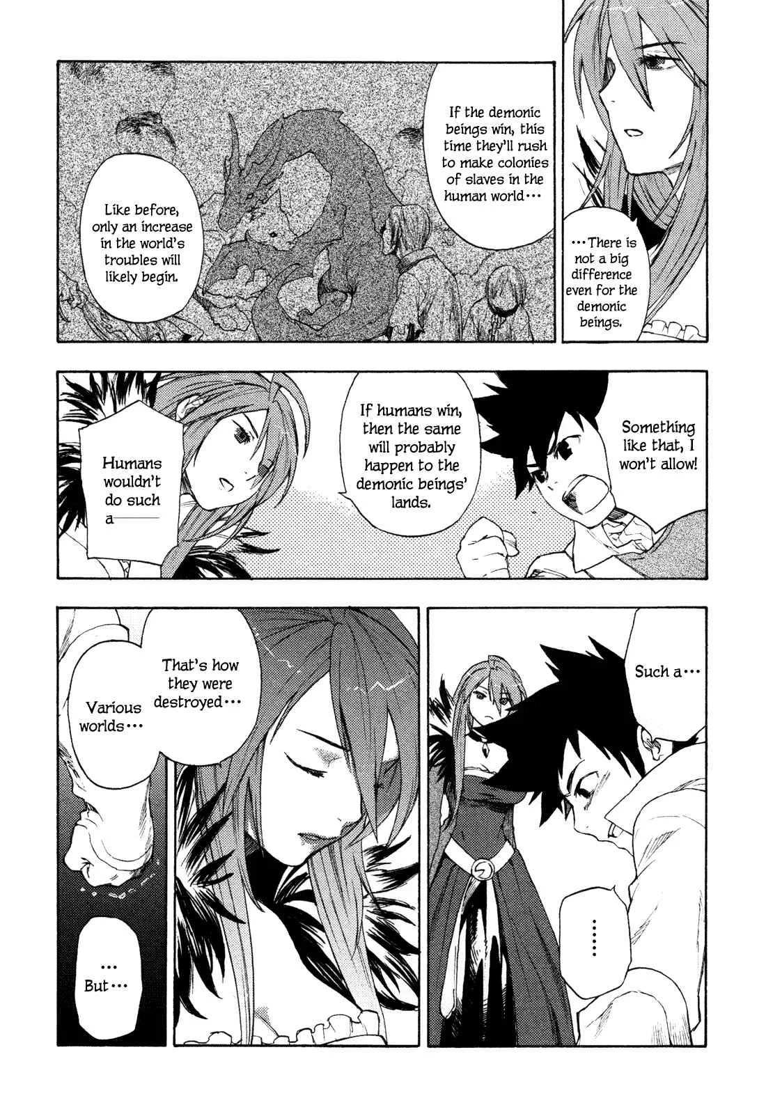 Maoyuu Maou Yuusha Chapter 1: 「Become One of My Own, Yuusha!」 「I Refuse!」 - Page 34