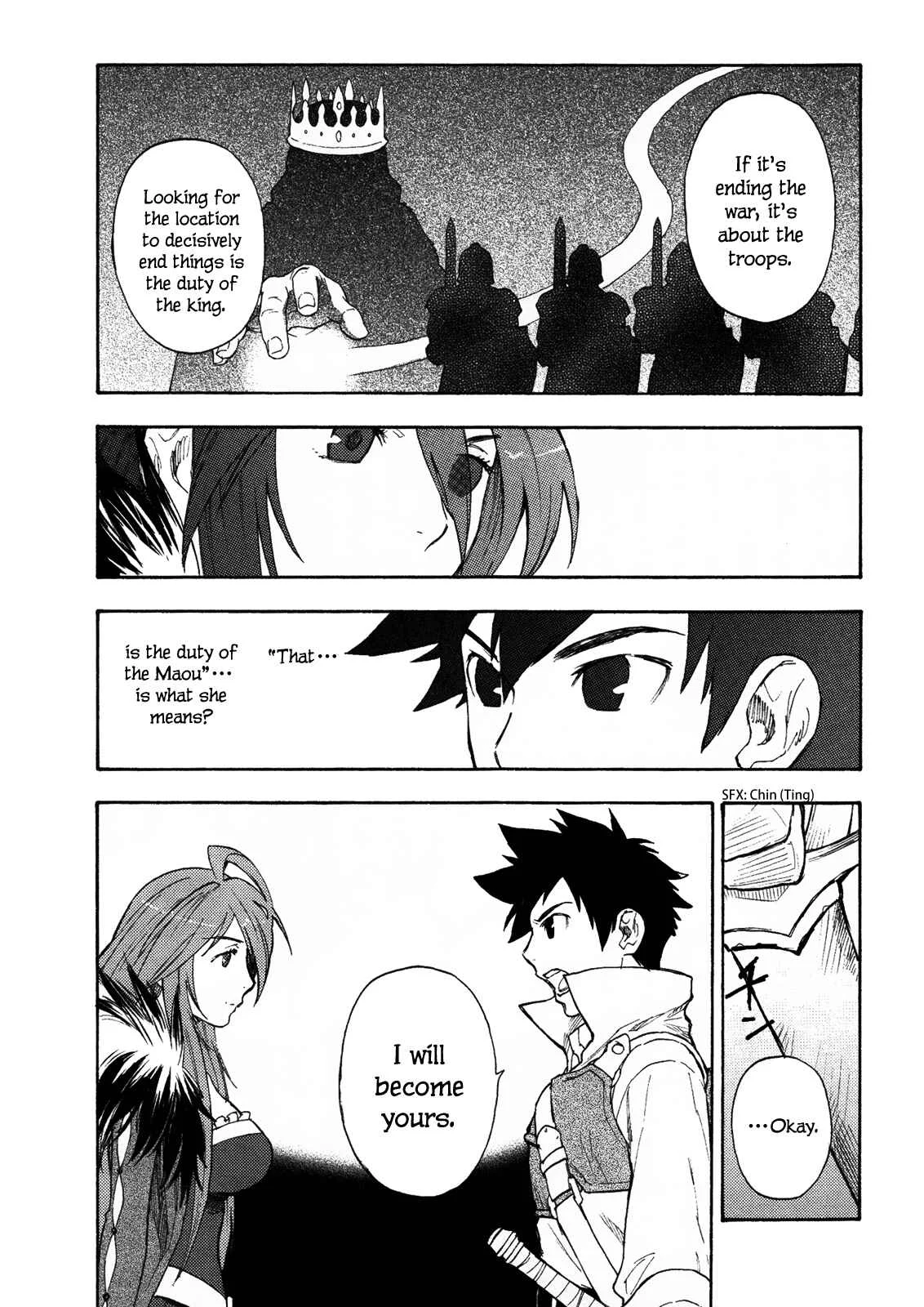 Maoyuu Maou Yuusha Chapter 1: 「Become One of My Own, Yuusha!」 「I Refuse!」 - Page 43