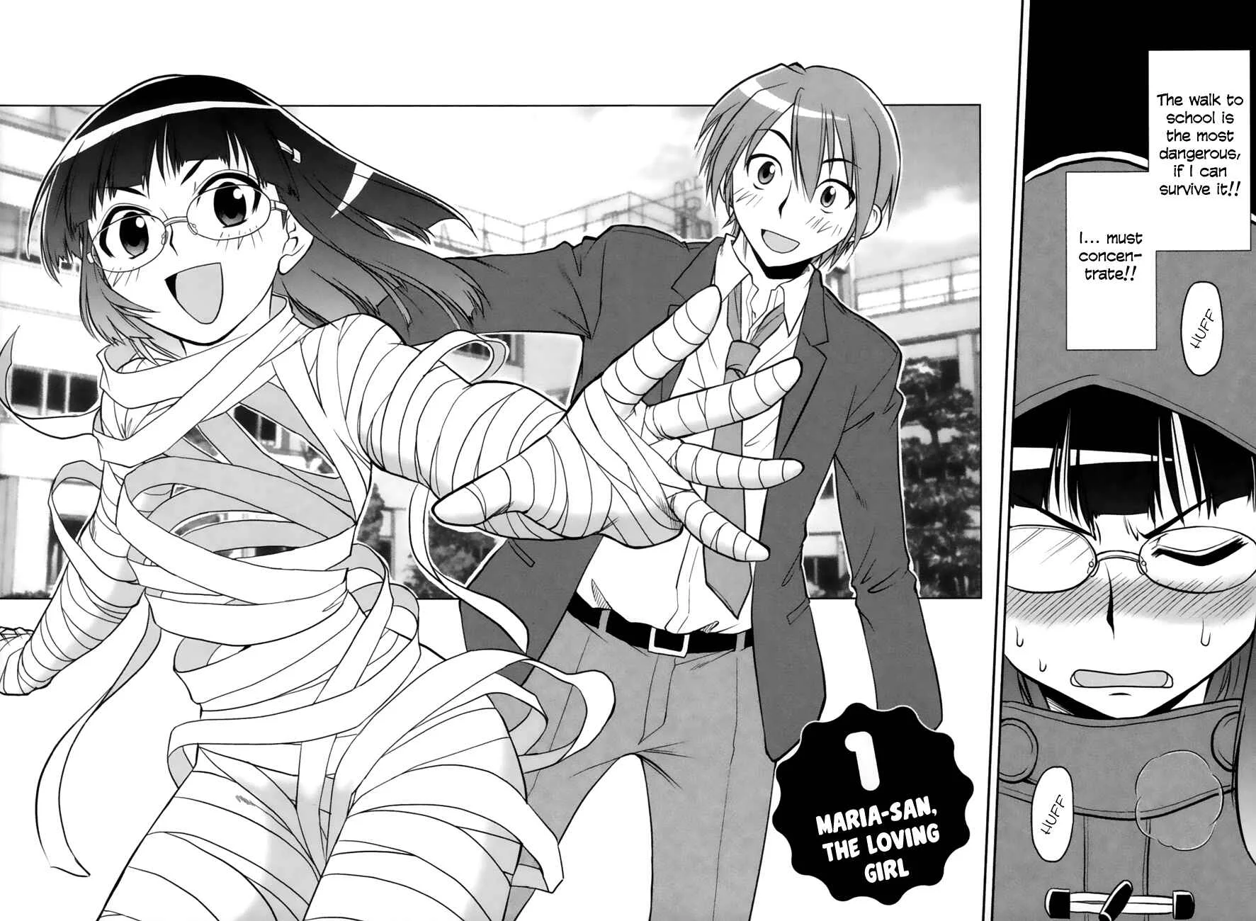 Maria-san wa Toumei Shoujo Chapter 1: Maria-san, The Loving Girl - Page 5