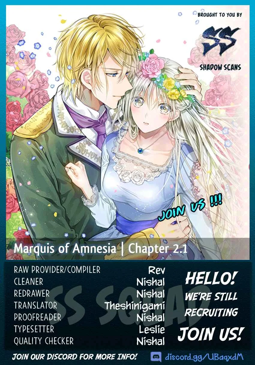 Marquis of Amnesia Chapter 2.1: Blind Love Part 1 - Page 1