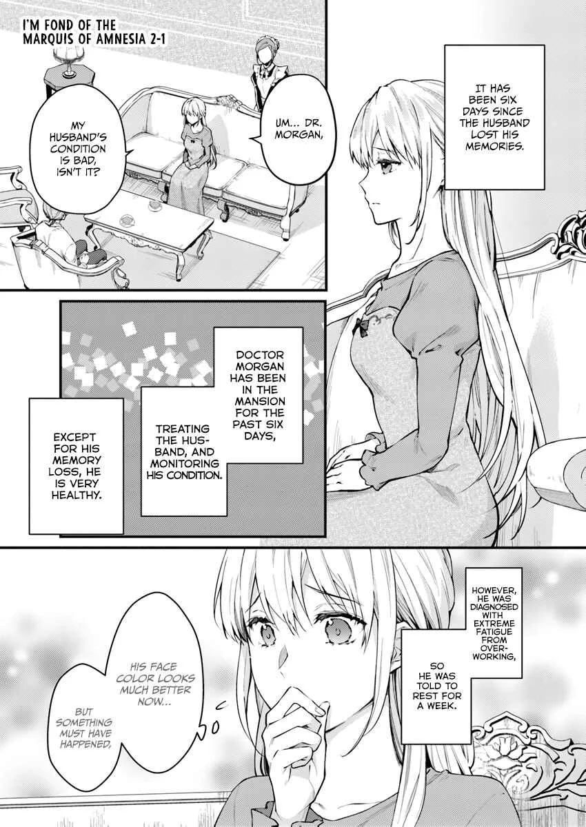 Marquis of Amnesia Chapter 2.1: Blind Love Part 1 - Page 2