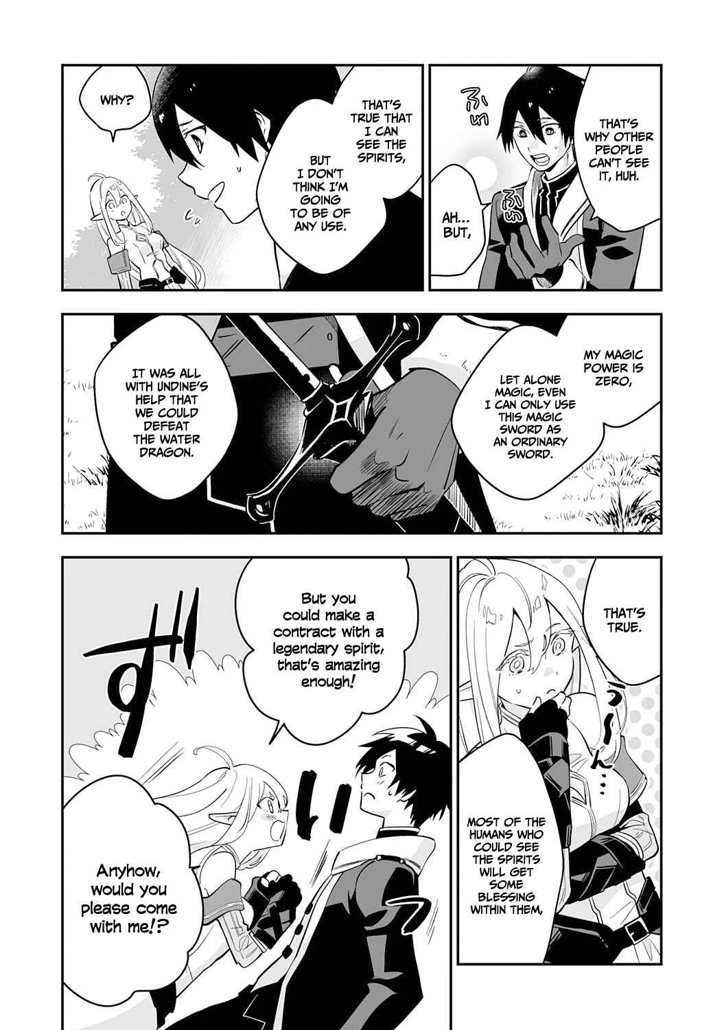 Maryoku 0 de Tsuihousaremashita ga, Daiseirei to Keiyakushi Maken no Chikara ga Kakuseishimashita Chapter 2 - Page 6
