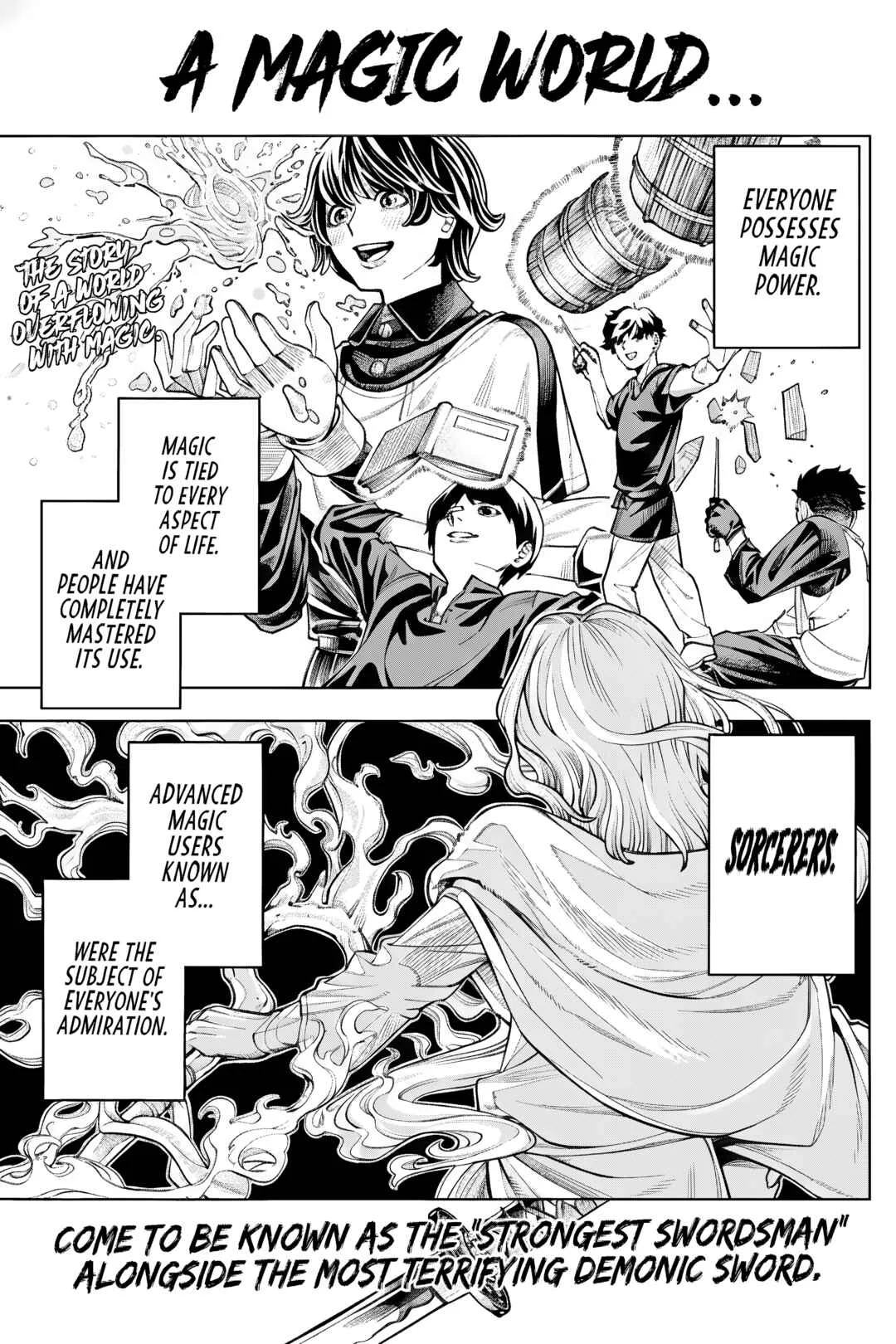 Maryoku Zero no Ochikobore, Jusatsu no Youtou ni Erabareru. Chapter 1: The Zero-Magic Dropout is Chosen by the Cursed Sword - Page 2