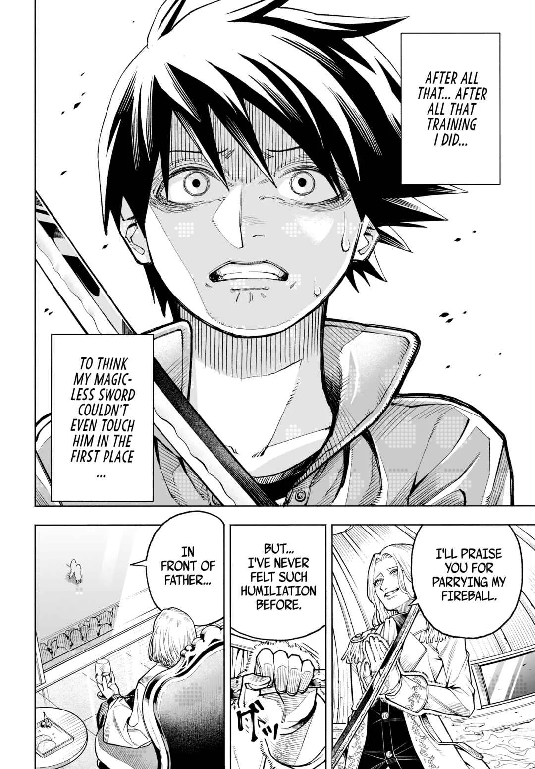 Maryoku Zero no Ochikobore, Jusatsu no Youtou ni Erabareru. Chapter 1: The Zero-Magic Dropout is Chosen by the Cursed Sword - Page 21