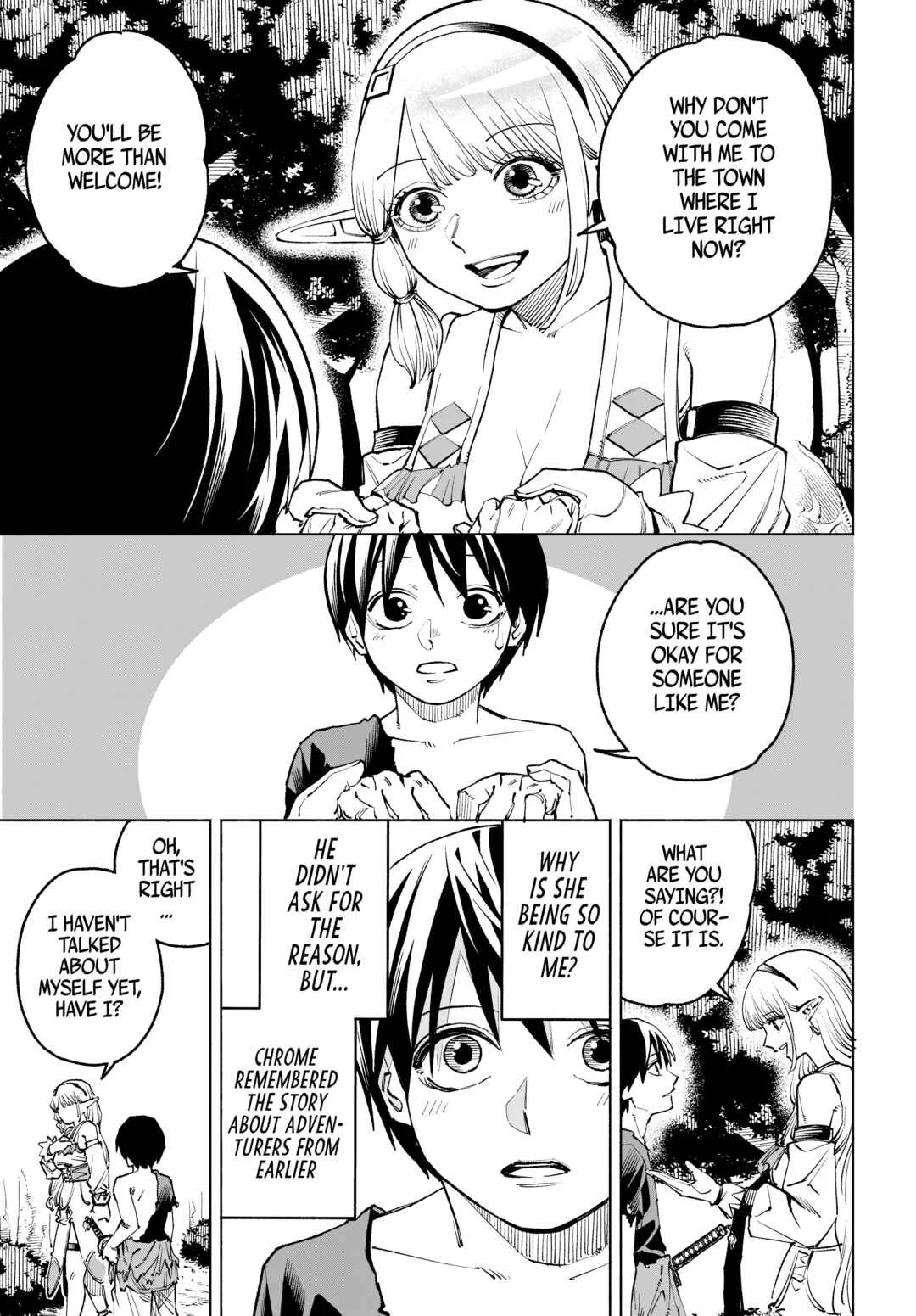 Maryoku Zero no Ochikobore, Jusatsu no Youtou ni Erabareru. Chapter 2: The Elf and the Adventurer - Page 31