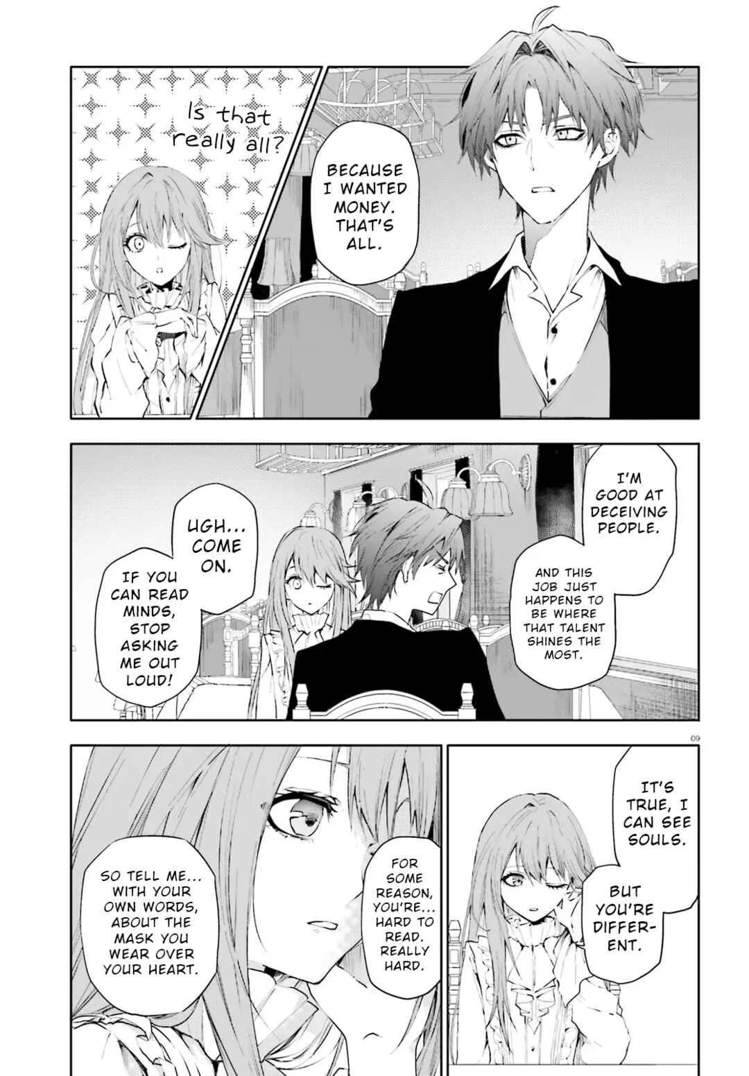 Masquerade Confidence: The Conman and the Girl’s Masked Journey Chapter 2.1 - Page 9