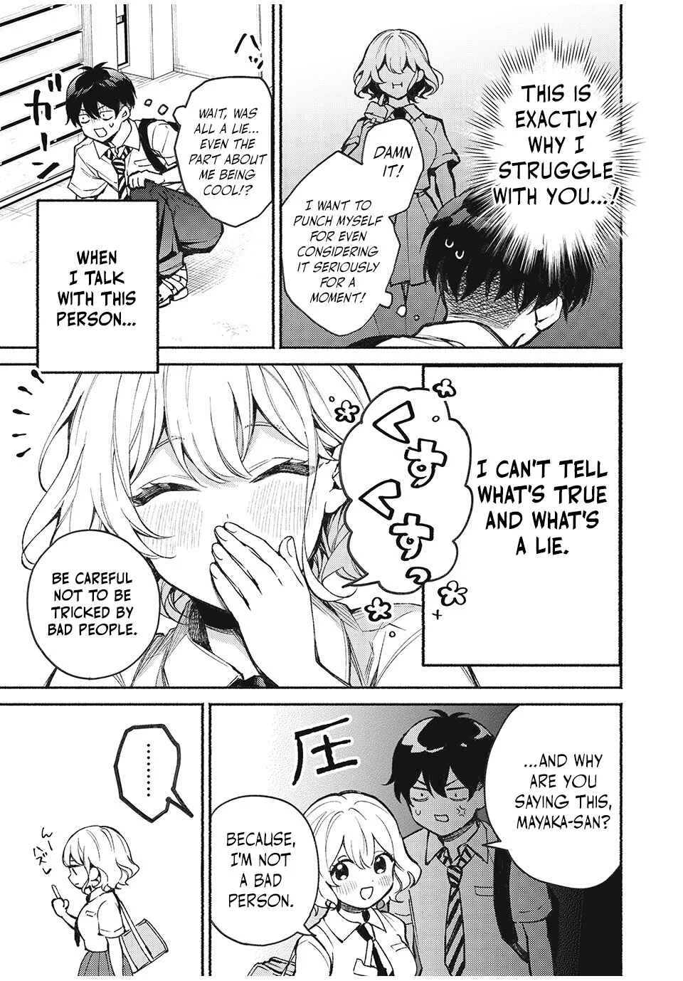 Mayaka-neesan wa Uso ga Tsukenai Chapter 1: Jun and Mayaka - Page 12