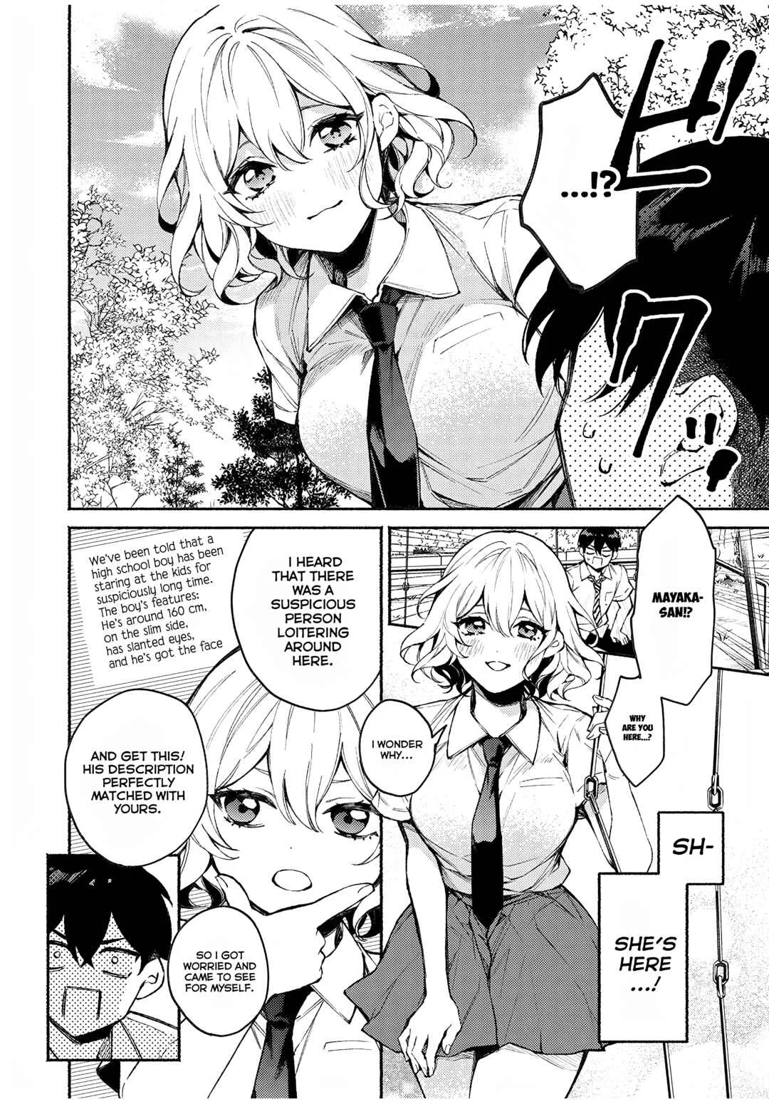 Mayaka-neesan wa Uso ga Tsukenai Chapter 2: I can see her....p-panties... - Page 4