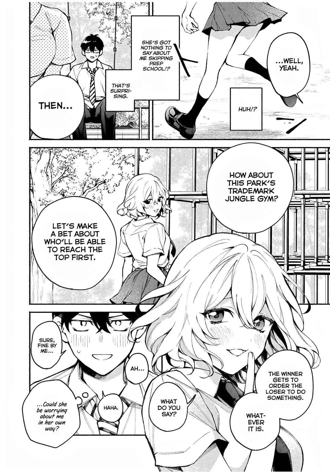 Mayaka-neesan wa Uso ga Tsukenai Chapter 2: I can see her....p-panties... - Page 8