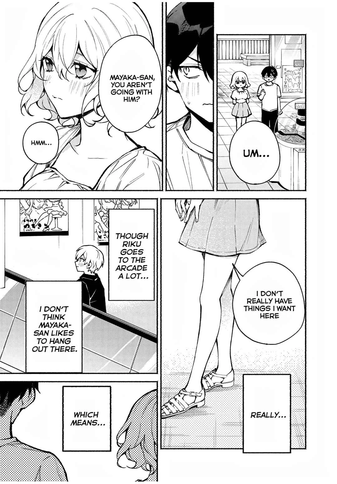 Mayaka-neesan wa Uso ga Tsukenai Chapter 3: Boyfriend or younger brother? - Page 5
