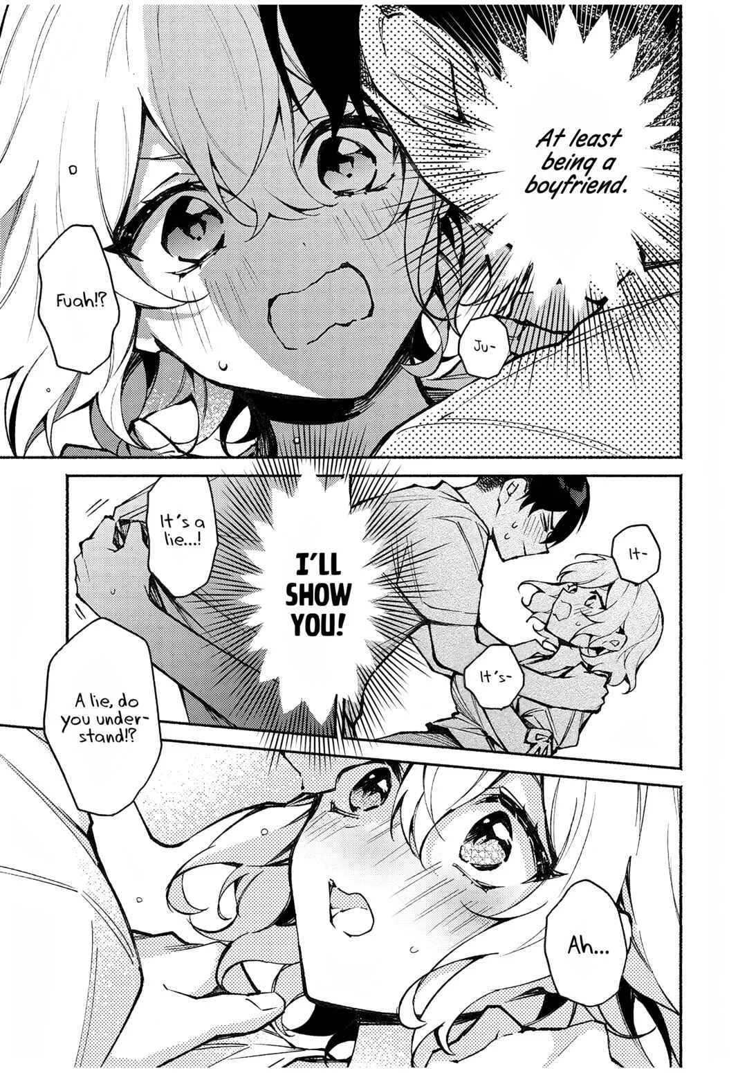 Mayaka-neesan wa Uso ga Tsukenai Chapter 4: The lie of the kiss puri - Page 17