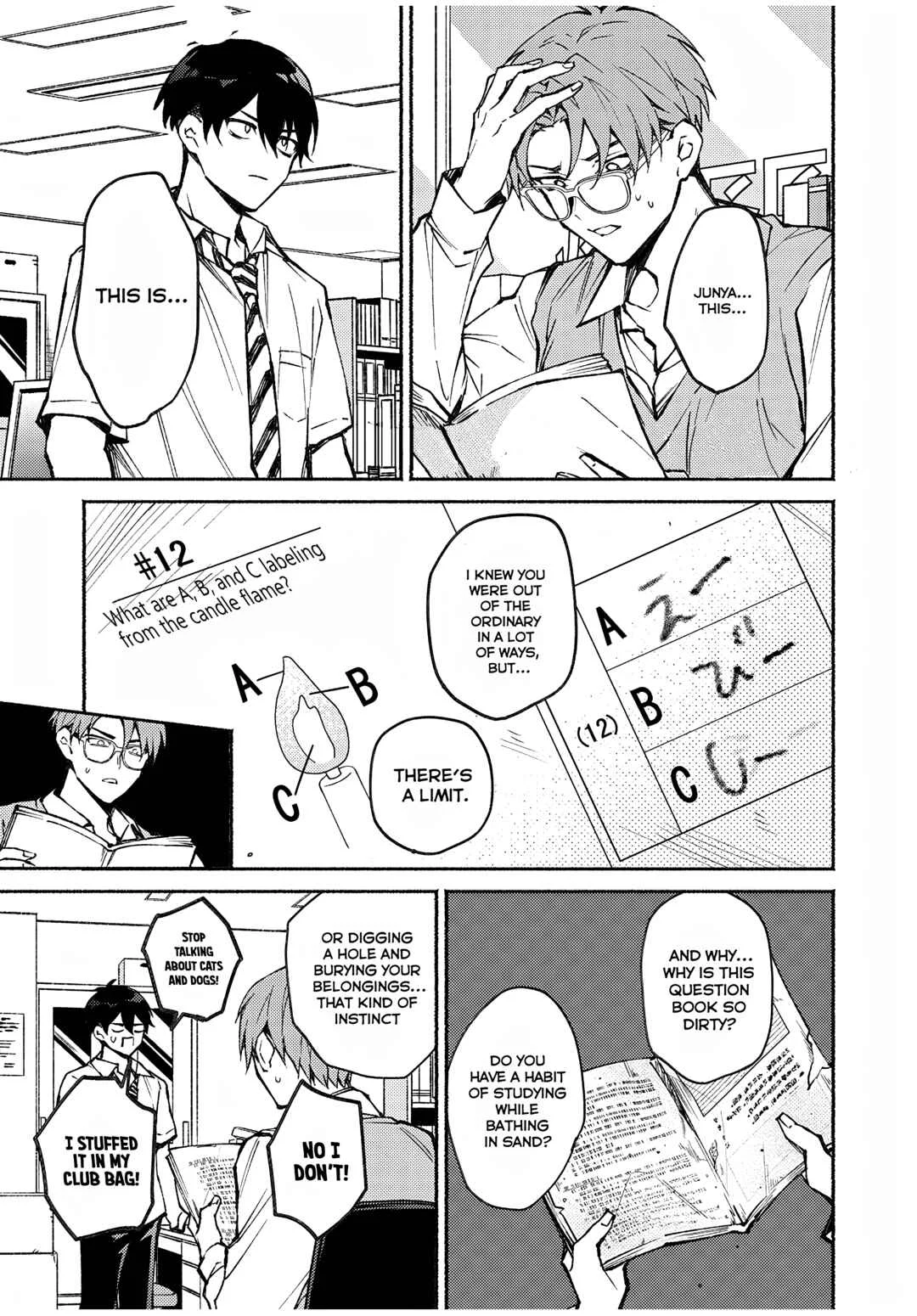Mayaka-neesan wa Uso ga Tsukenai Chapter 5: Just the 2 of us studying alone. - Page 1