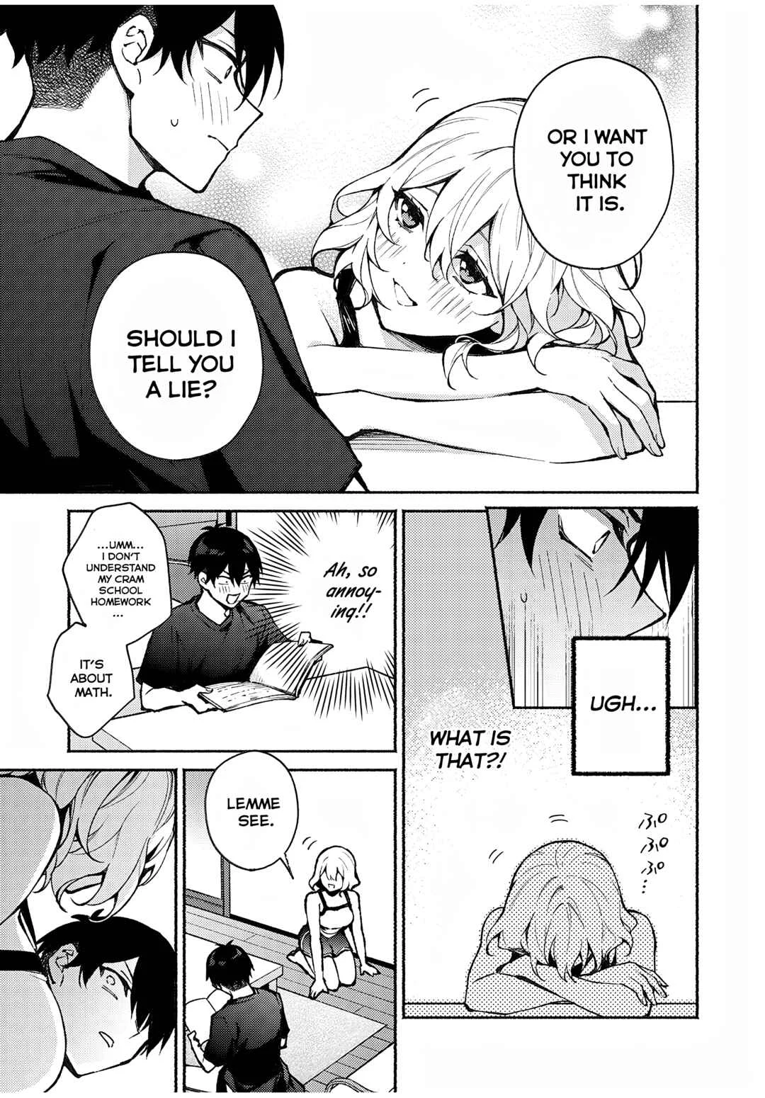 Mayaka-neesan wa Uso ga Tsukenai Chapter 5: Just the 2 of us studying alone. - Page 11