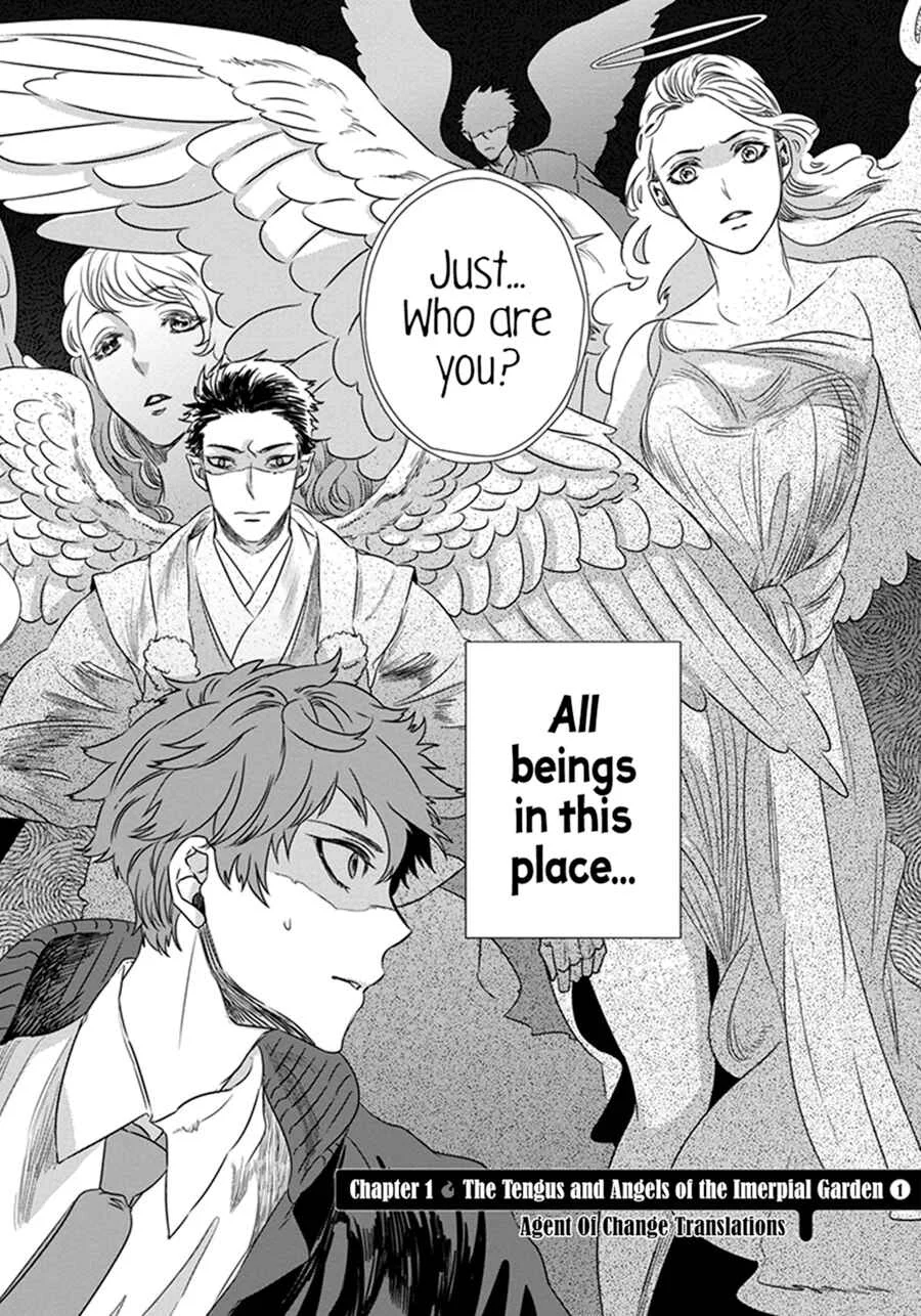Mayonaka no Occult Koumuin Chapter 1.1: The Tengus and Angels of the Imperial Garden (1) - Page 4