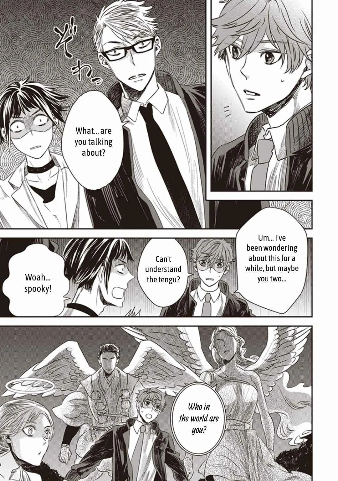 Mayonaka no Occult Koumuin Chapter 1.5: Tengu and Angels at Shinjuku Gyoen National Garden (Part 1) - Page 28