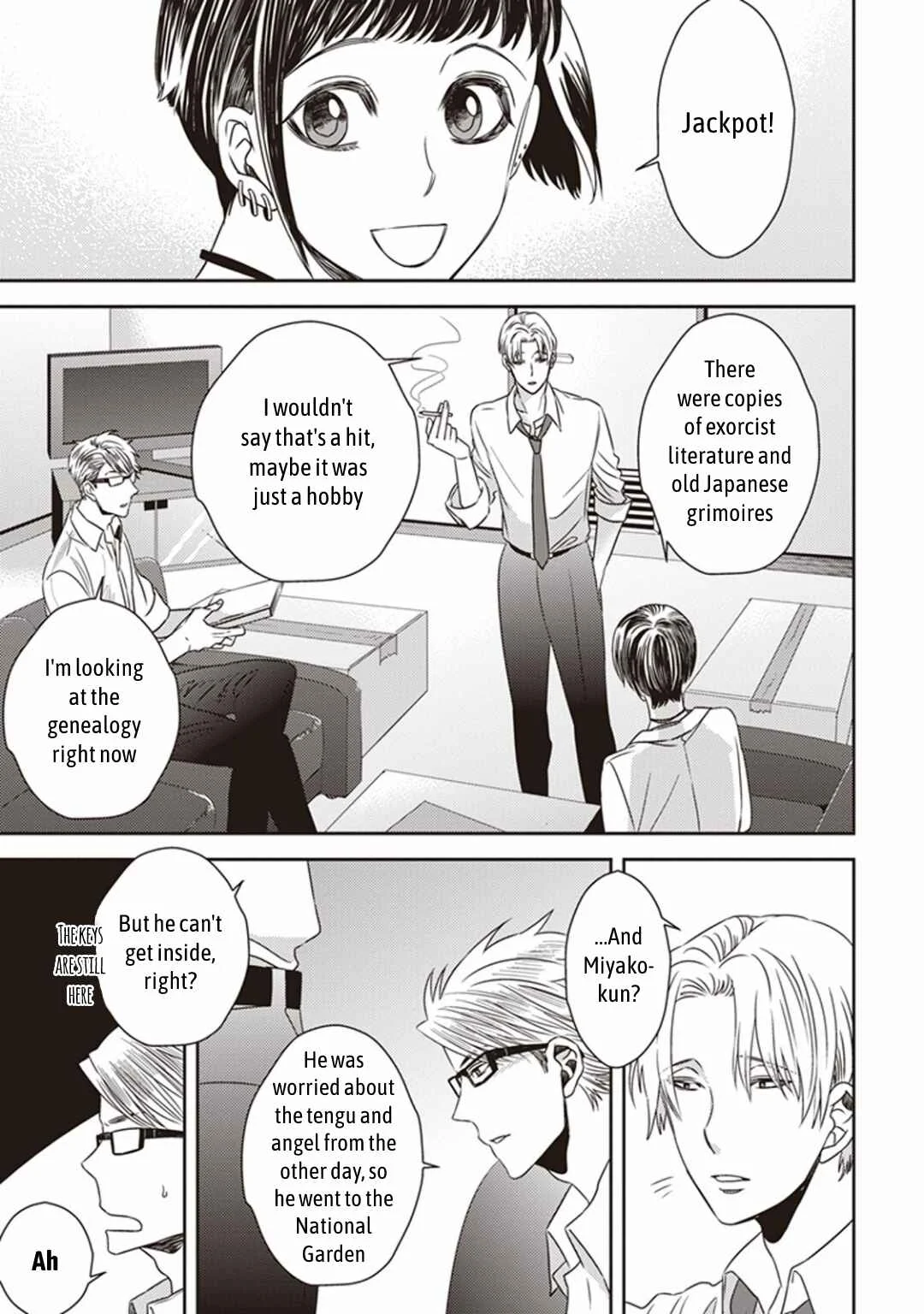 Mayonaka no Occult Koumuin Chapter 2: Tengu and Angels at Shinjuku Gyoen National Garden (Part 2) - Page 33